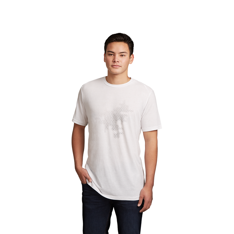 Polo Casual White Man T-Shirt