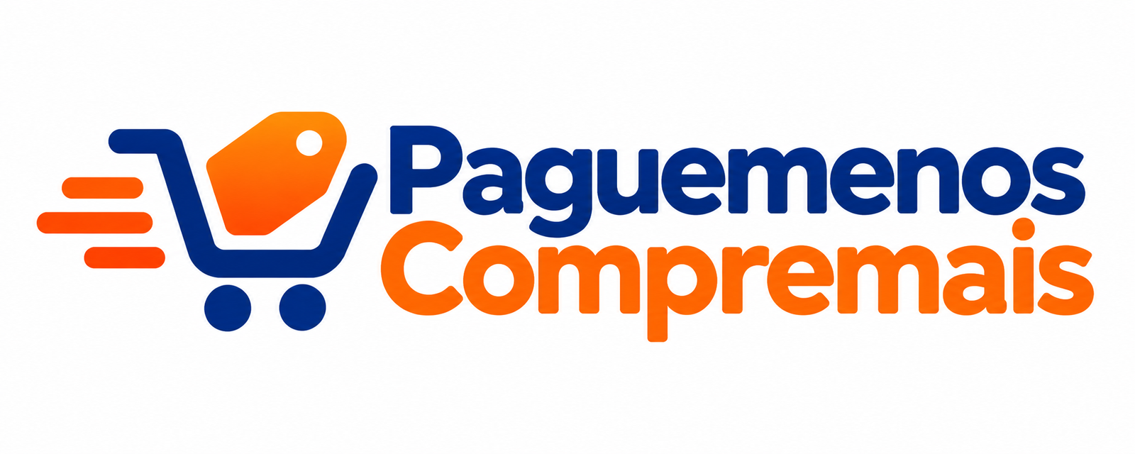 Logo de compras rápidas Paguemenos Compremais